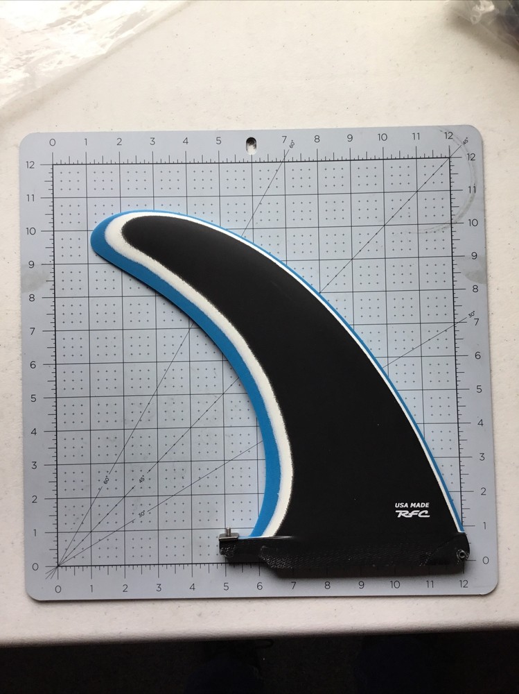 Rainbow surfboard fin azul 10” surf surfing