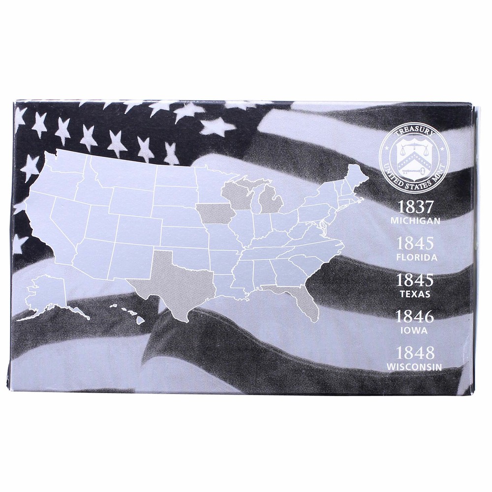 Empty Packaging Replacement Silver Quarter PS Box & COA No Coins 2004