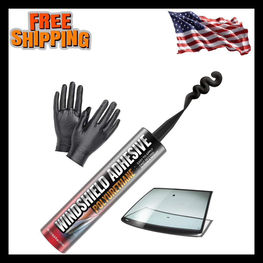 Polyurethane Windshield Adhesive - Quick Curing & Weather Resistant Auto Glass