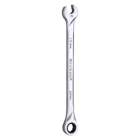 Westward 54Pn94 Wrench, Combination/Extra Long, Metrc, 13M
