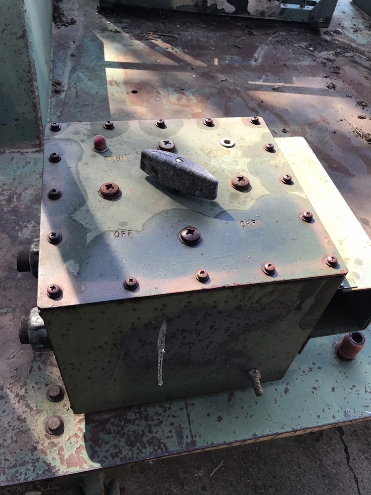 MEP 802A Generator, Military 5 Kw Transfer Switch