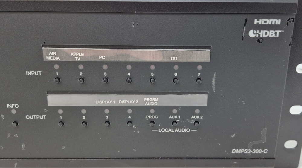Crestron DMPS3-300-C 3 Series Professional Media System