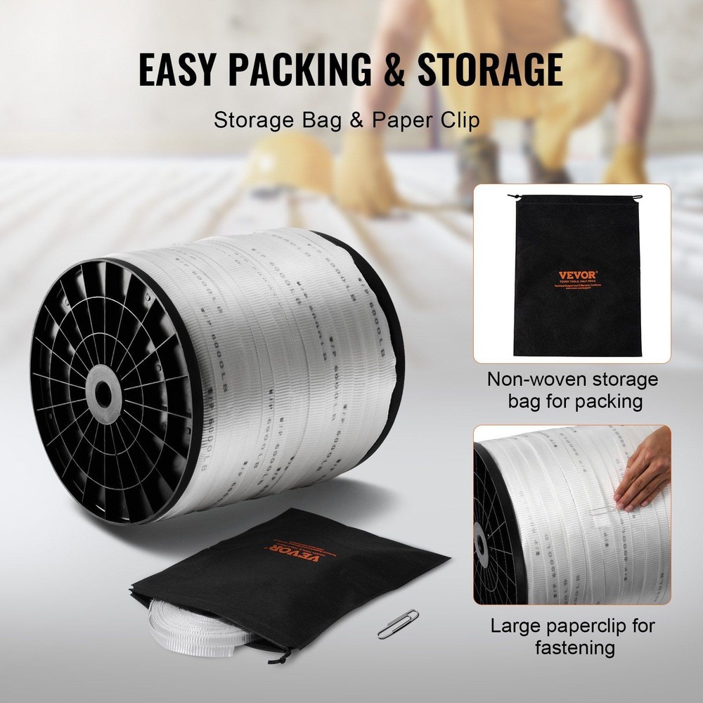 6000lb 1"x2103' High-Load Webbing for Reliable Field Performance