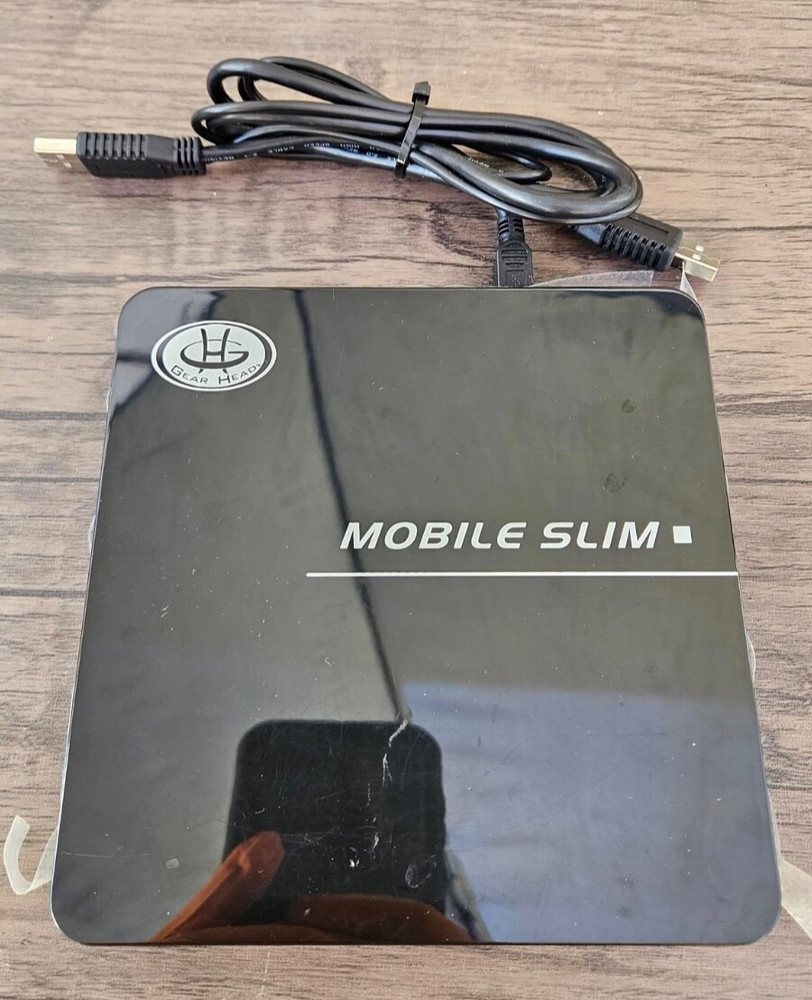 Gear Head Mobile Slim External Optical Drive CDSL07U2S A3