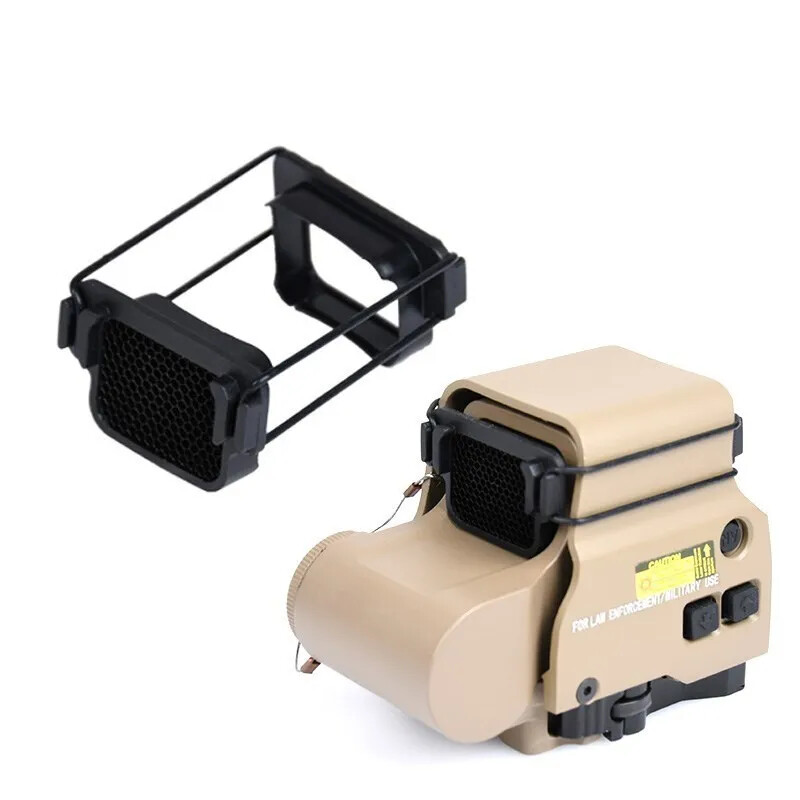 Tactical Airsoft Killflash Protective Len Metal Mesh Red Dot Sight Protector