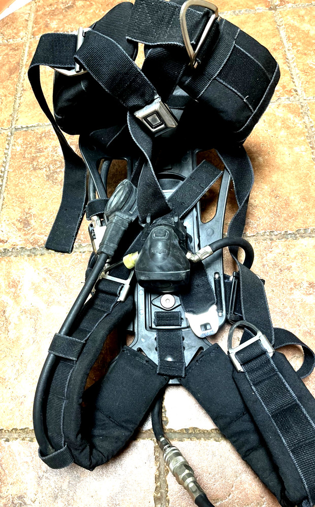 DRAGER SCBA Air Boss 100 FIREFIGHTER AIR SYSTEM working condition