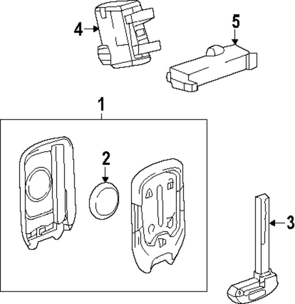 Genuine GM Transmitter 13560196