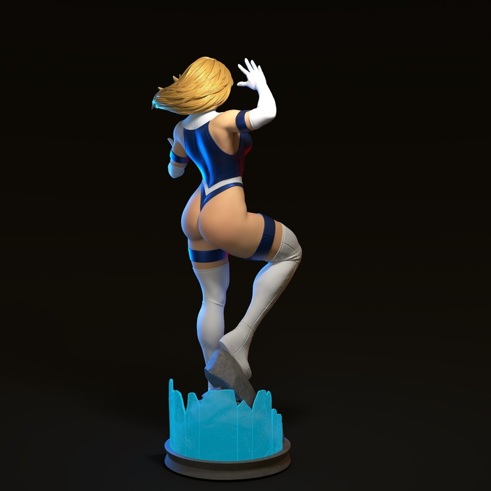 Sue Storm Statue 3D Print Unpainted/Unassembled