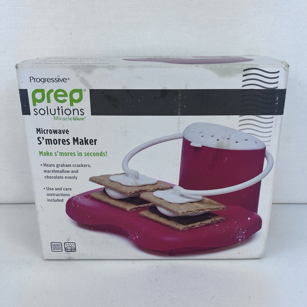 Prep Solutions Microwave S’mores Maker Open Box Kitchen Accessory Camping Tool