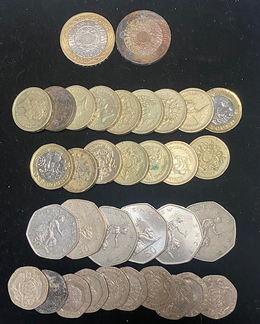Modern Coins & Notes for spending money in Great Britain