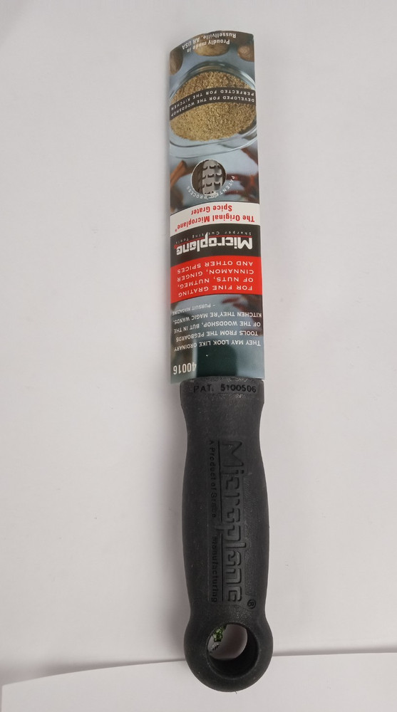 The Original Microplane Spice Grater, Sharper Cutting Tools Model 40016