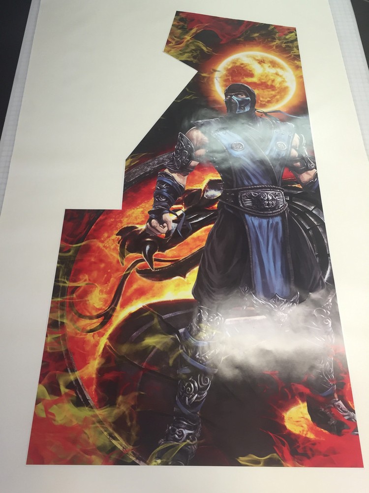 Multicade - MAME - Retrocade Side Art Graphics - Arcade Machine Graphics