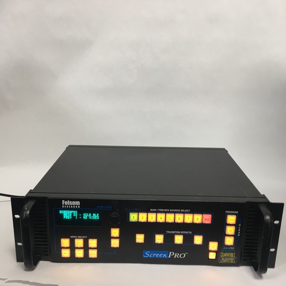 Folsom Research SPR-2000 Video Switcher