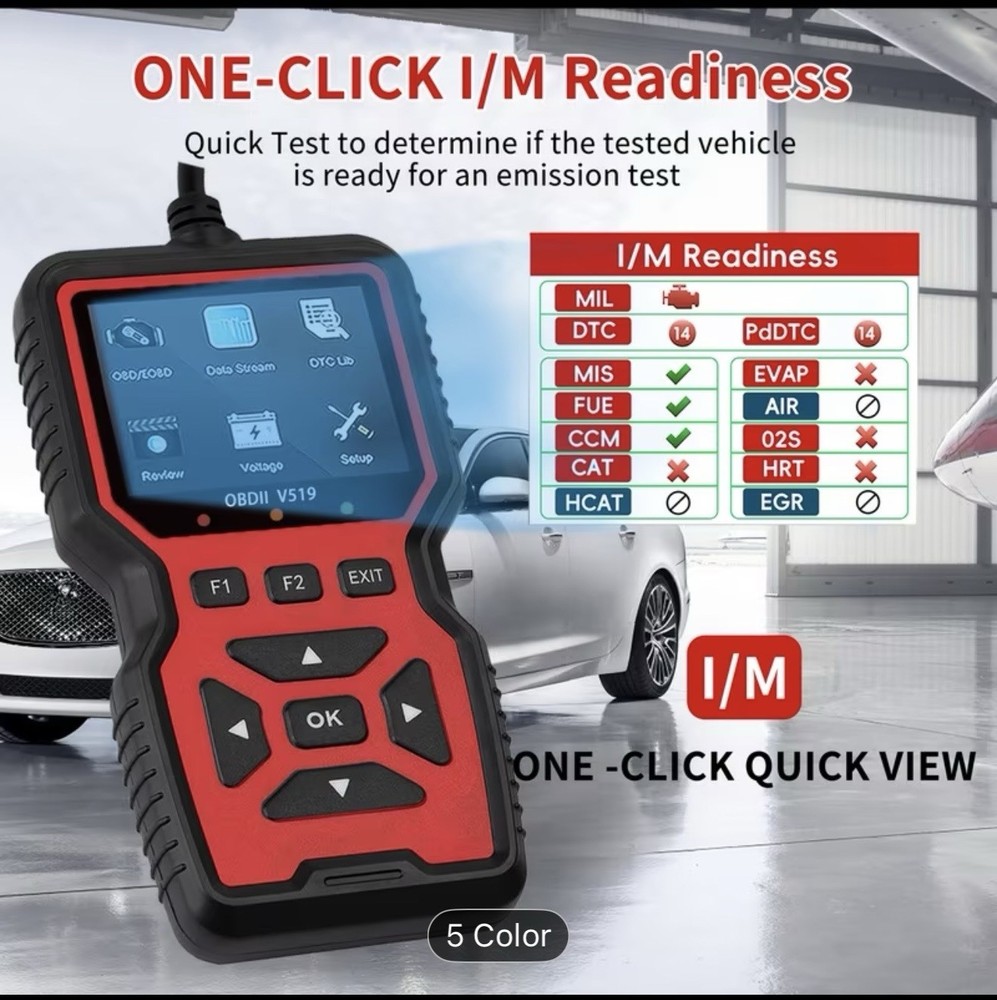 NEW Upgraded OBD2 Scanner Code Reader Car Check Engine Fault Diagnostic Tool