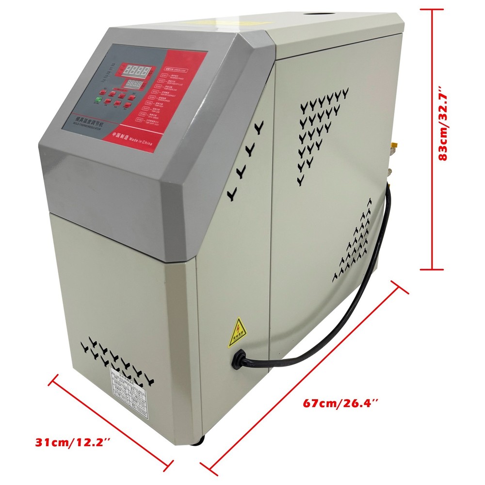 220V/3-Phase Water-Based Mold Temperature Unit Injection Mold Temp Controller