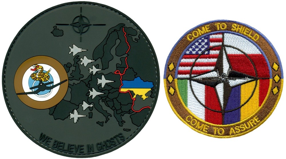 USMC VMFA-323 WE BELIEVE IN GHOSTS - HERITAGE VERSION - PATCH SET