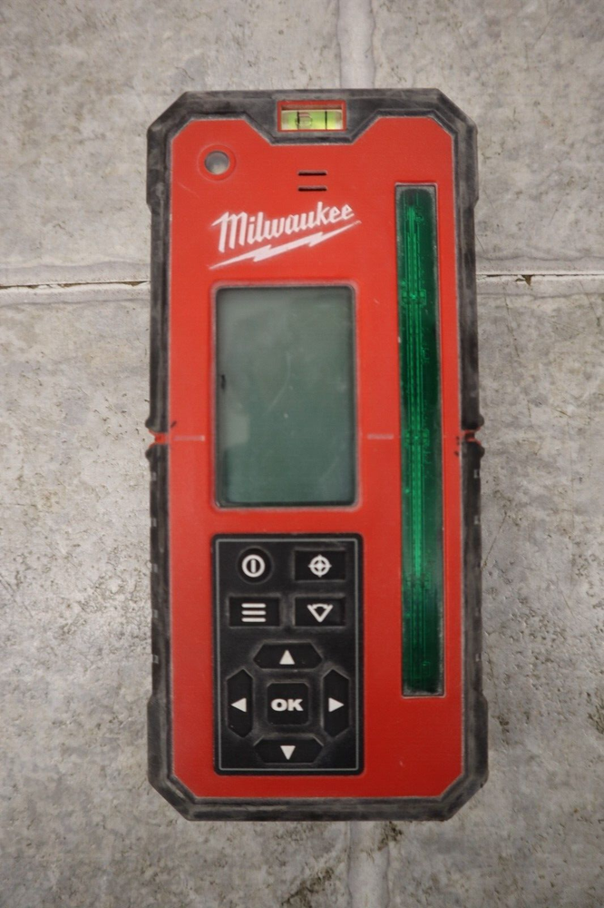 Milwaukee Green Rotary Laser Remote Control & Receiver