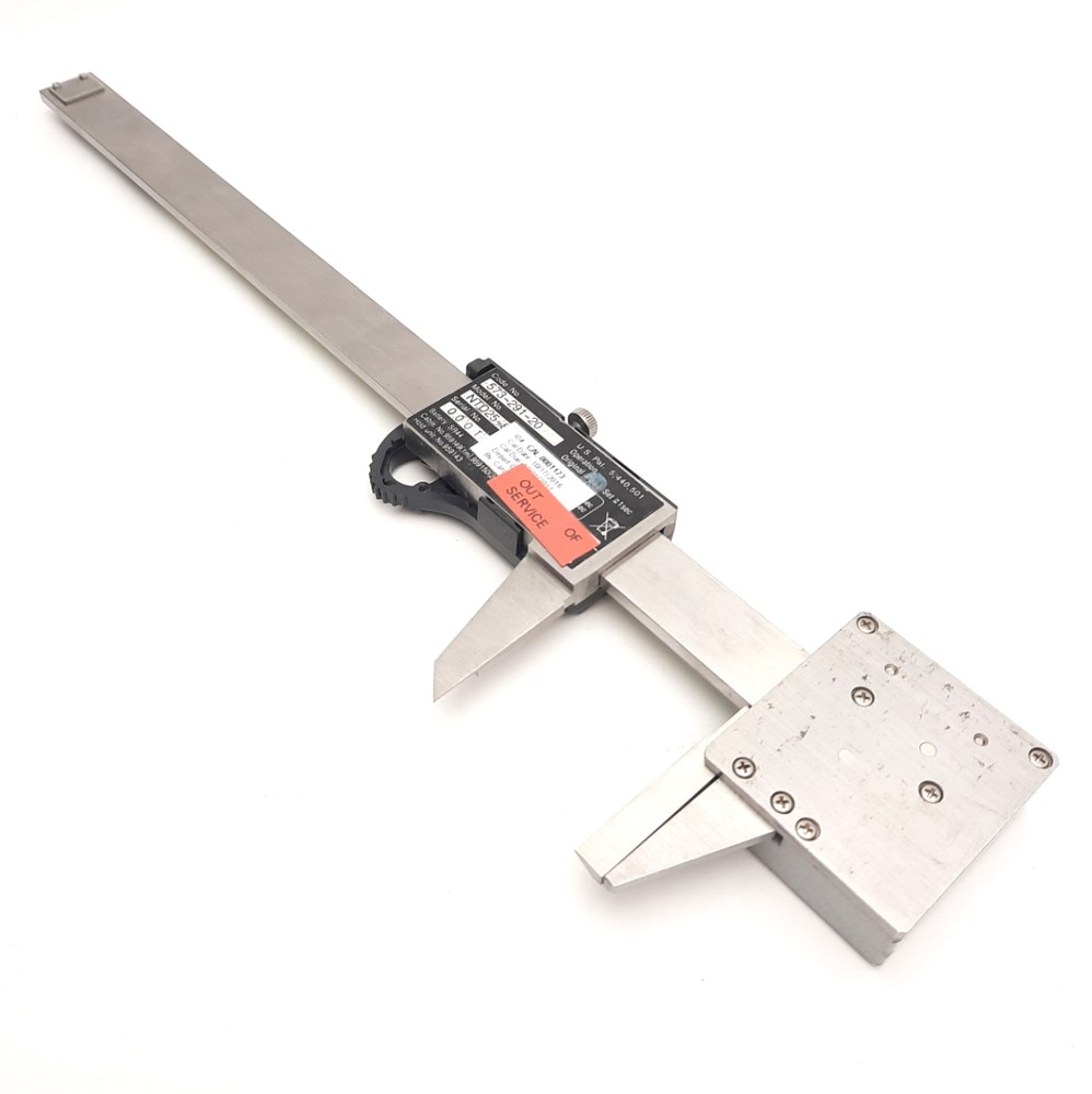 Mitutoyo 573-291-20 Absolute Digimatic Caliper w/ Load Cell, 180mm Range