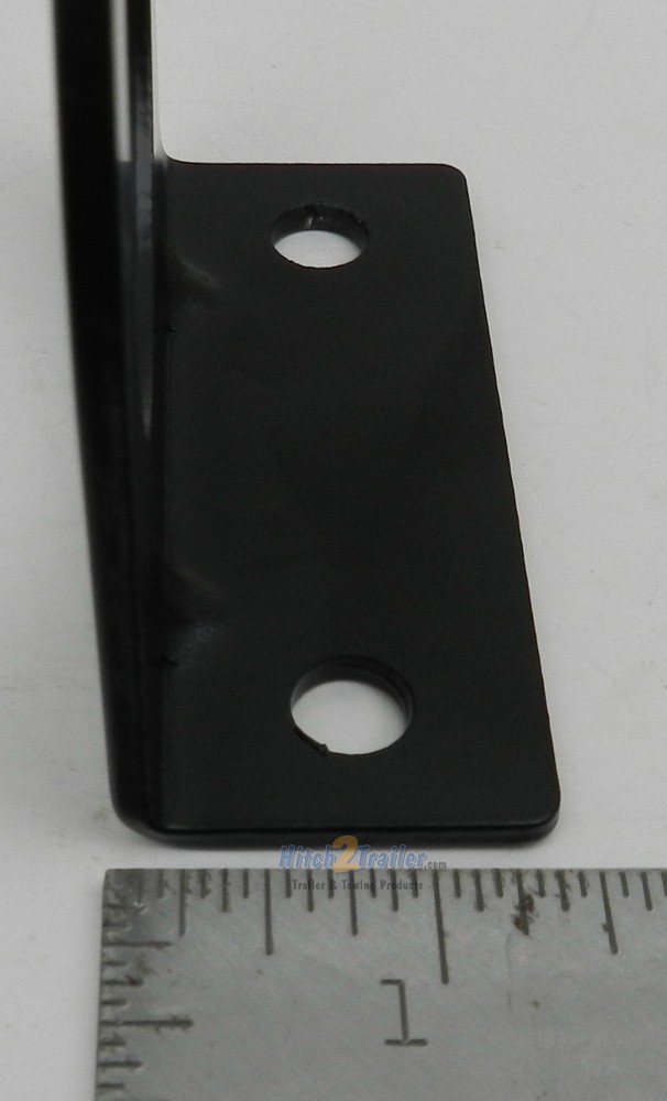 (4) Black Mounting Bracket for 2" Round Light Powder Coated trailer RV Vision