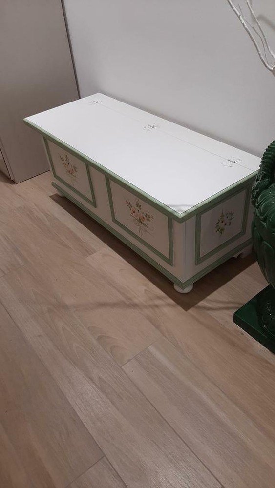 Decorated Chest Container Classic Shabby Chic