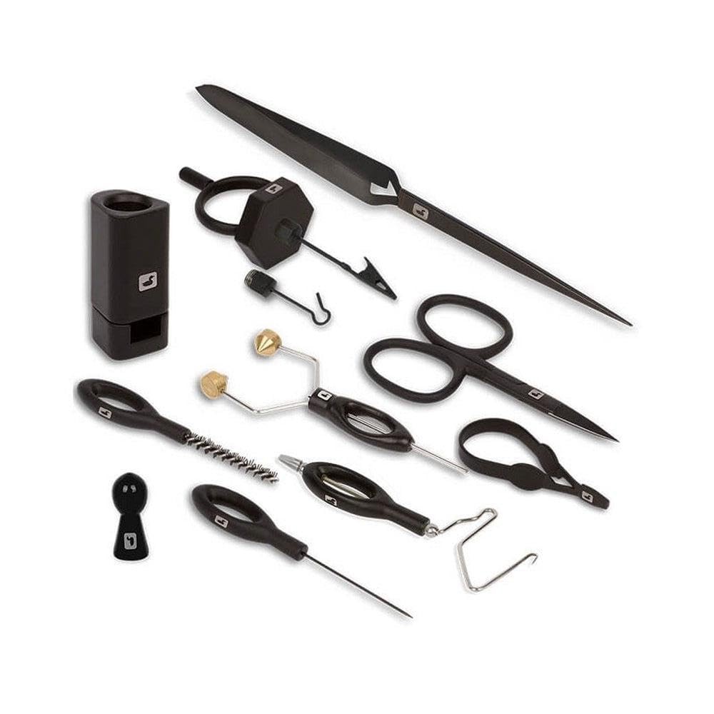 Complete Fly Tying Tool Kit - Black