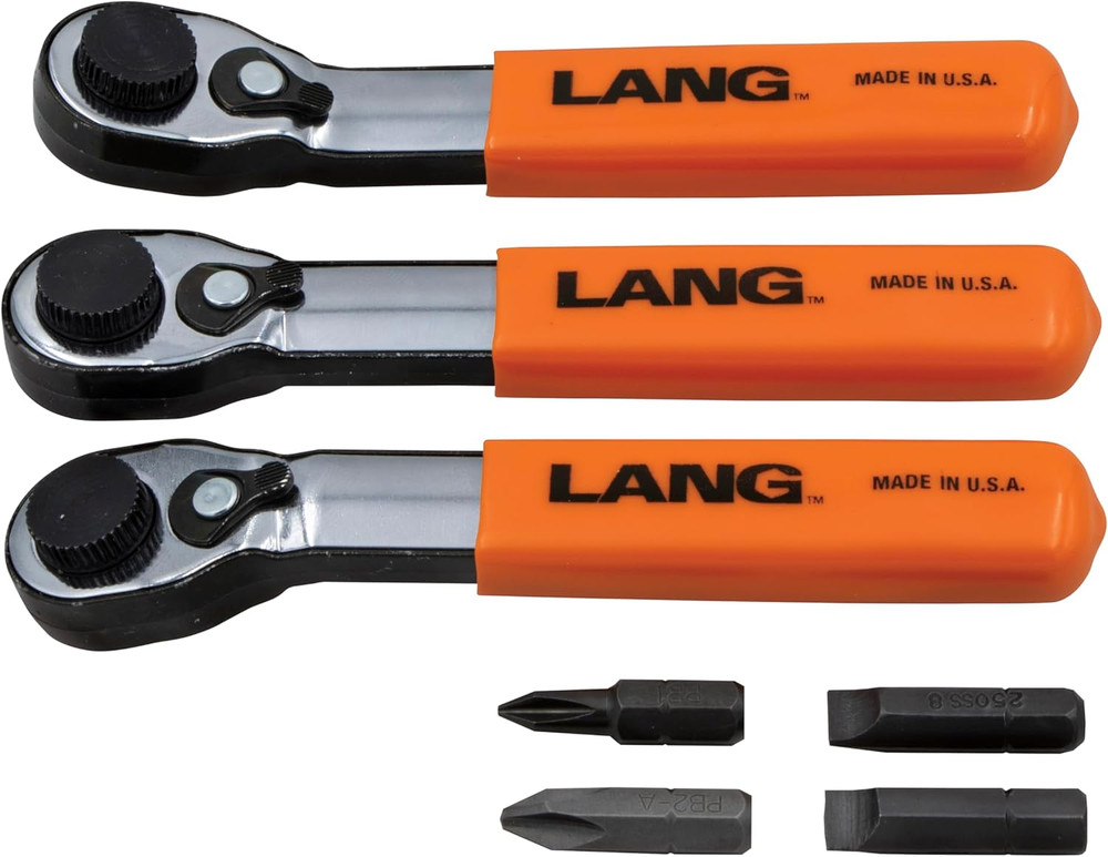 5220 7-Piece Fine Tooth Bit Wrench Set , Black
