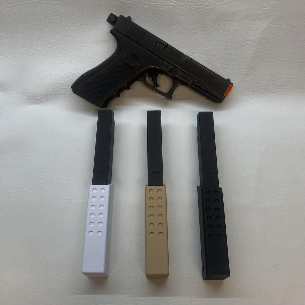 G17 Style Pistol Prop BUNDLE 1:1 Scale 3d Printed