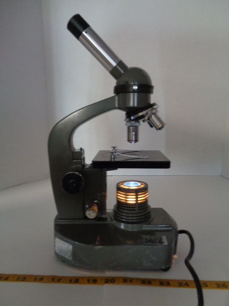 "N" Diamond Symbol Microscope Single Eyepiece Business Science Lab School SKULCS