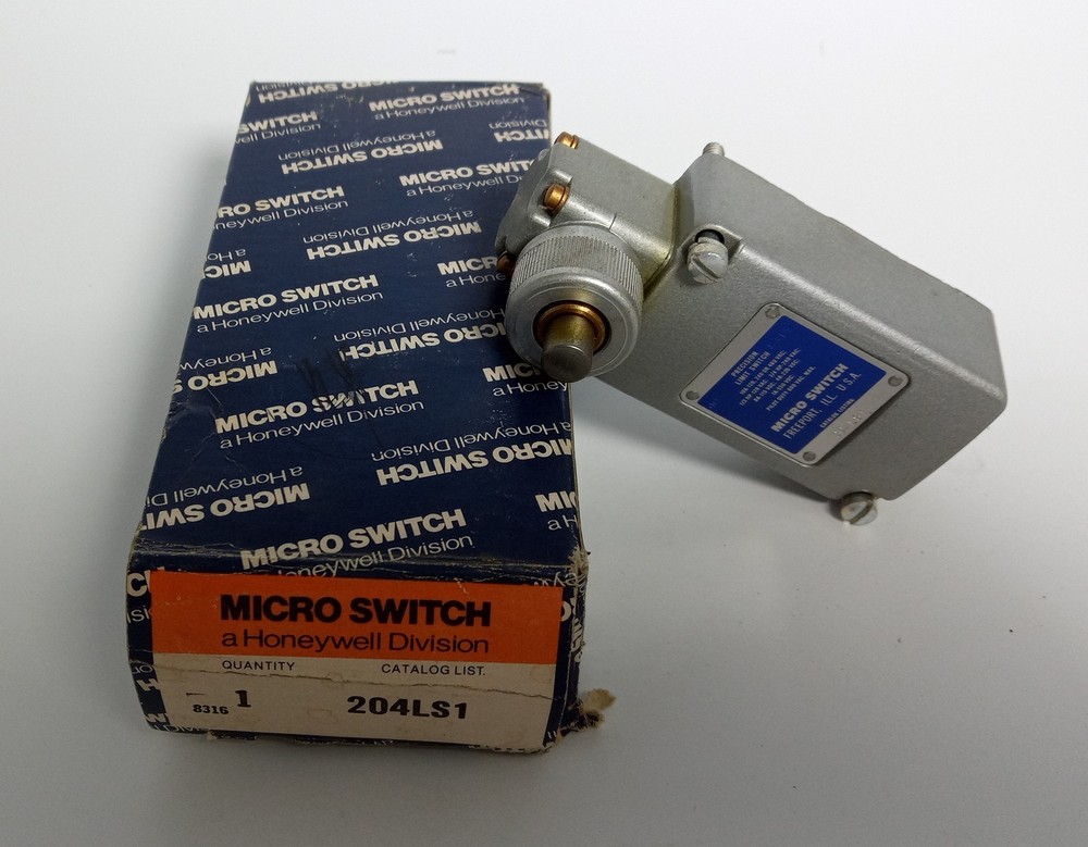 MICRO SWITCH 204LS1 HONEYWELL LIMIT SWITCH - NEW OPEN BOX