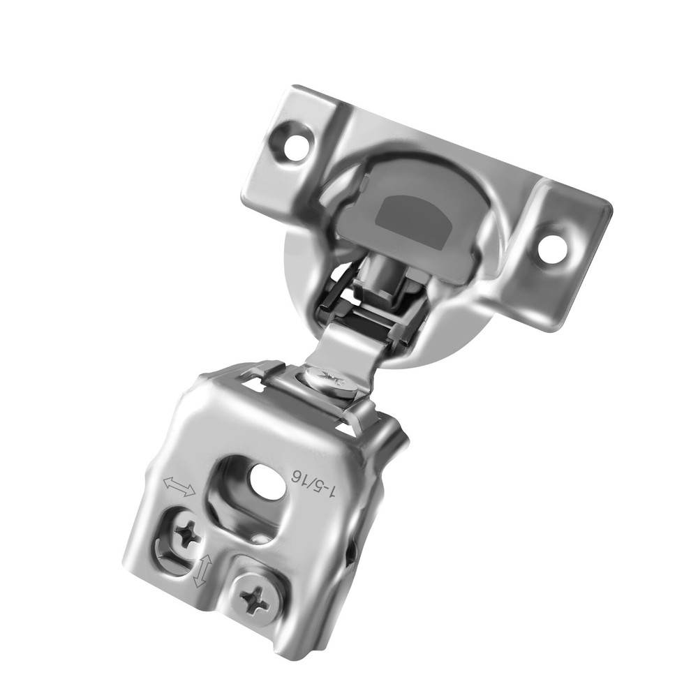 Berta  1-5/16" Overlay Soft Closing Face Frame Cabinet Door Hinges (60 Pack)