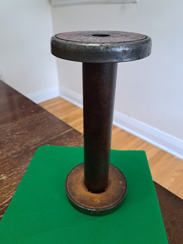 Antique 1882 Vermont Textile Spool
