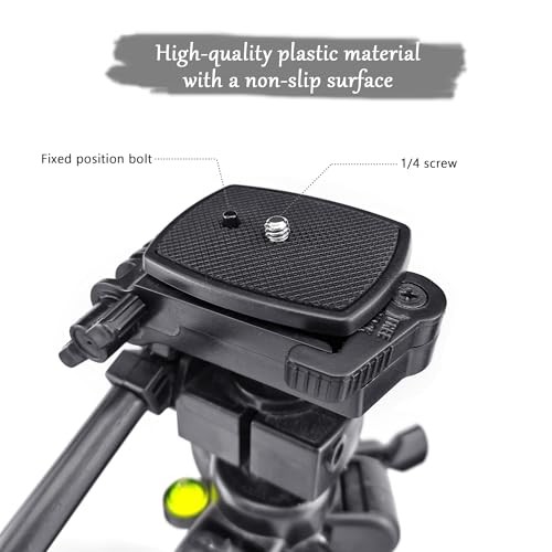Camera Quick Release Plate, 43 mm Tripod Quick Release Plate for Tripods and