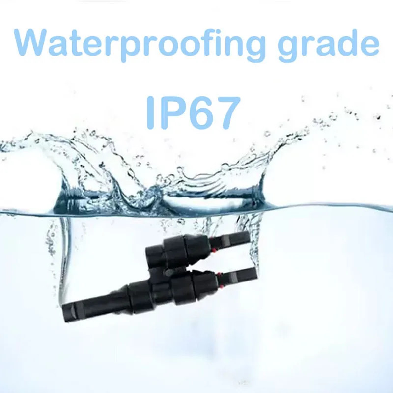 Connector 1 Pair Solar PV Multi Parallel Branch Connectors Pv Module Panel Conne