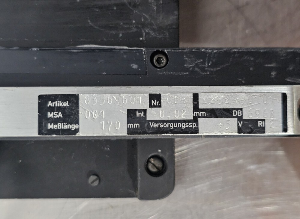 Microscope Stage with RSF Encoders and a Boeckeler Microcode II Digital Readout