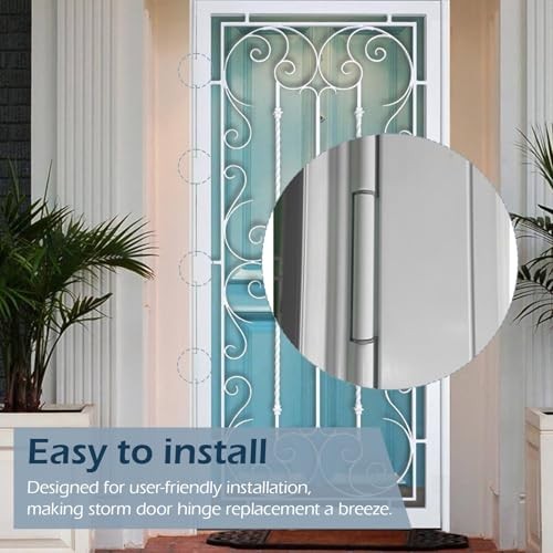 for Andersen Screen Doors Aluminum White Screen Screen Door Lower Hinge Leaf