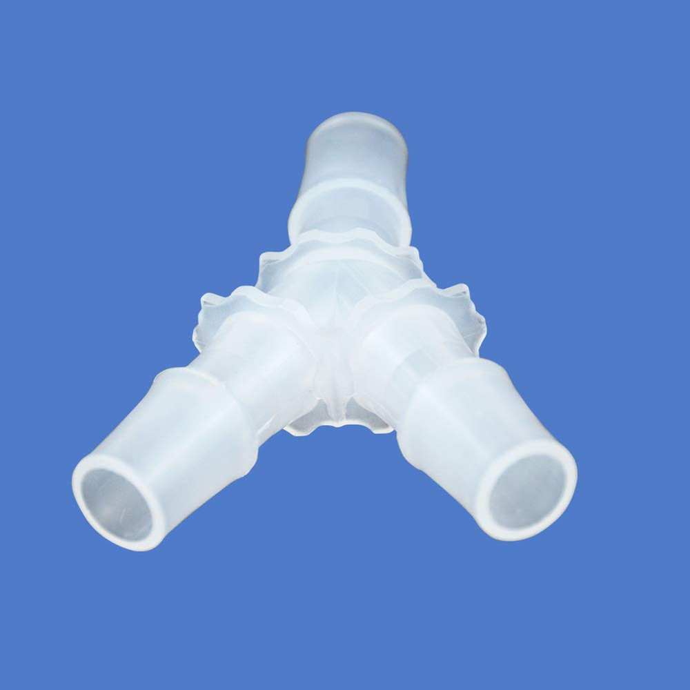 3/8" Hose Barb Fitting Equal Barbed Y Shaped 3 Way Plastic Joint Splicer Mender