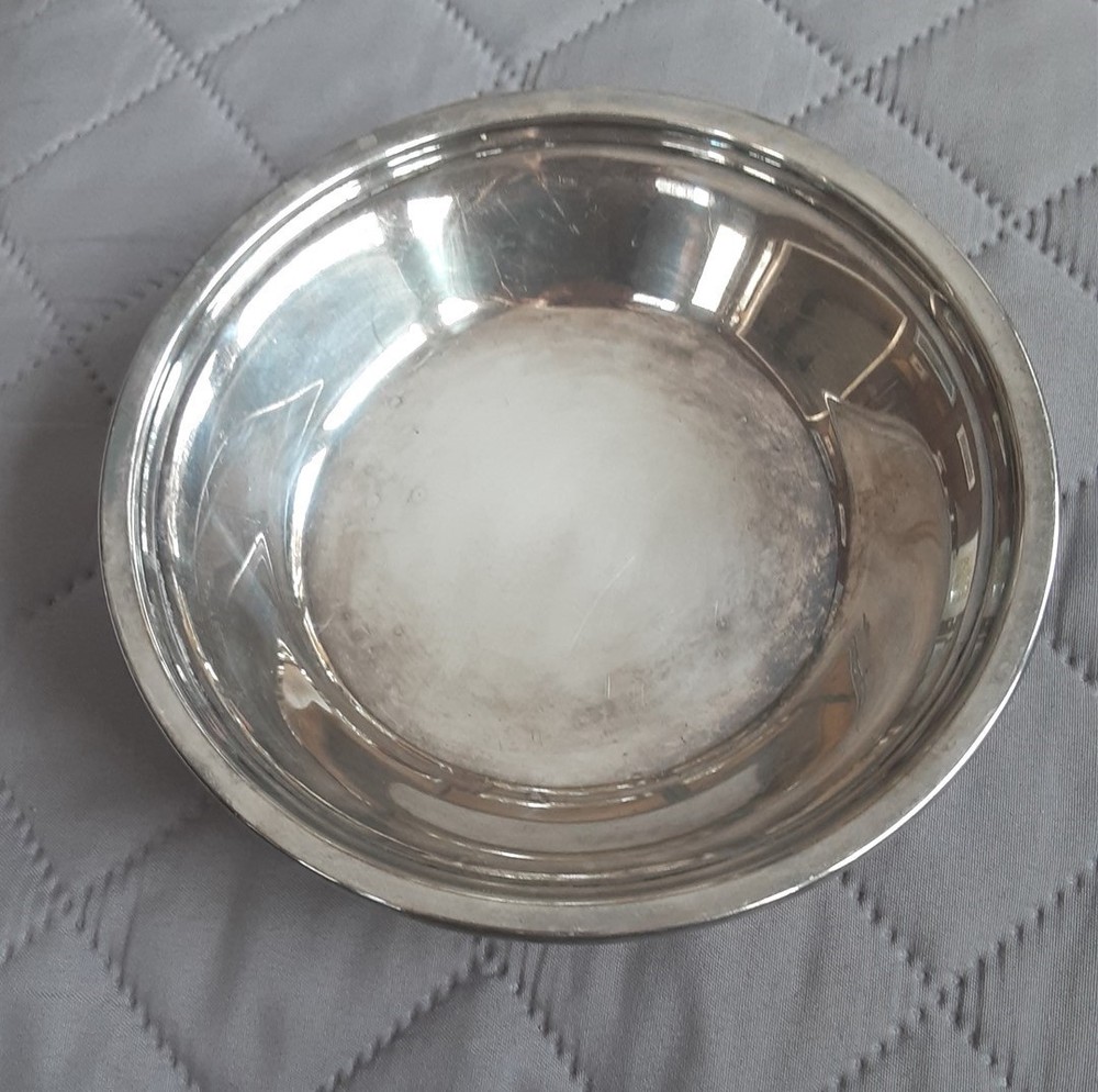 Reed & Barton Candy Dish SilverPlate 6" Bowl 1217