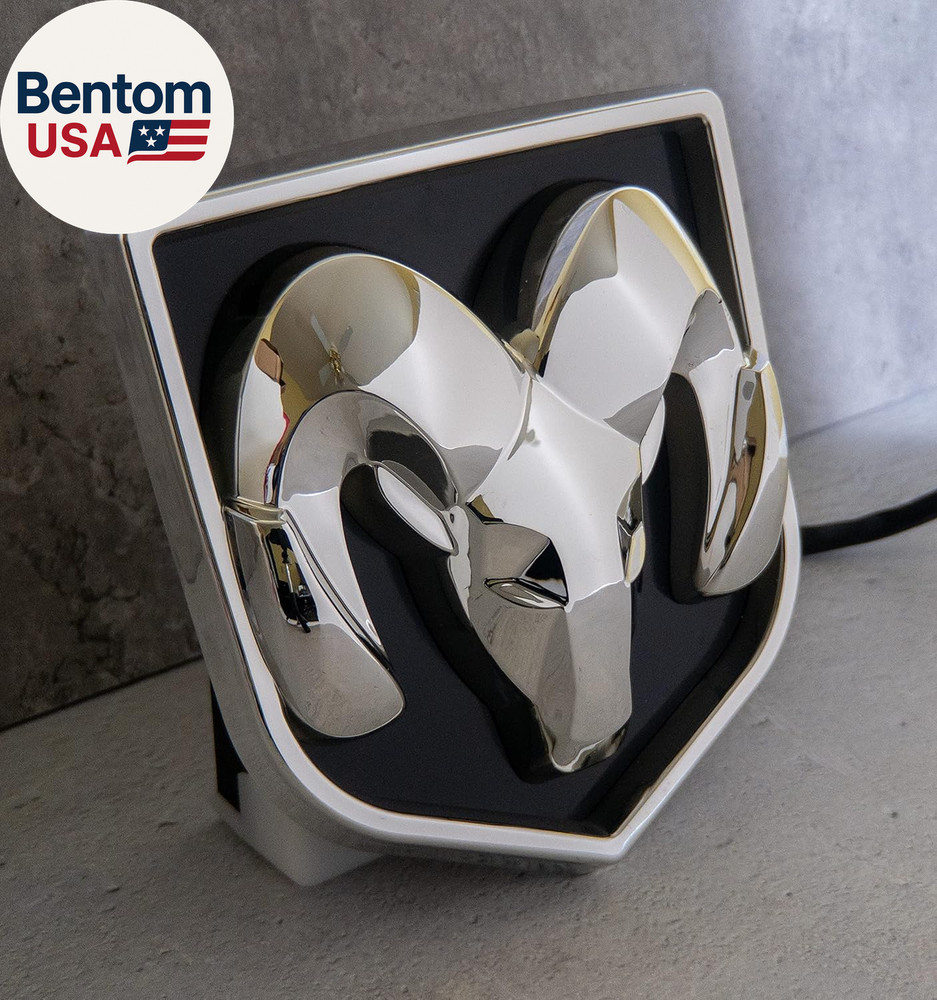 Officially Licensed Illuminated LED Tailgate Emblems RAM Tailgate and Decals for