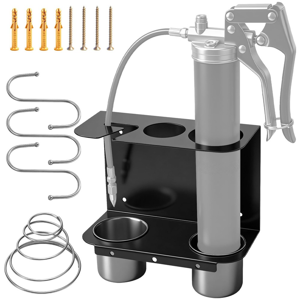 Grease Holder, Grease Garage Organizer Wall Mount for Organizer Workshop//Gar...