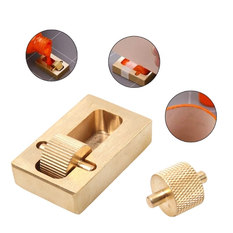 Leather Edges Dyes Container with Roller Tip,Leather Edges Dyes Applicator Tool