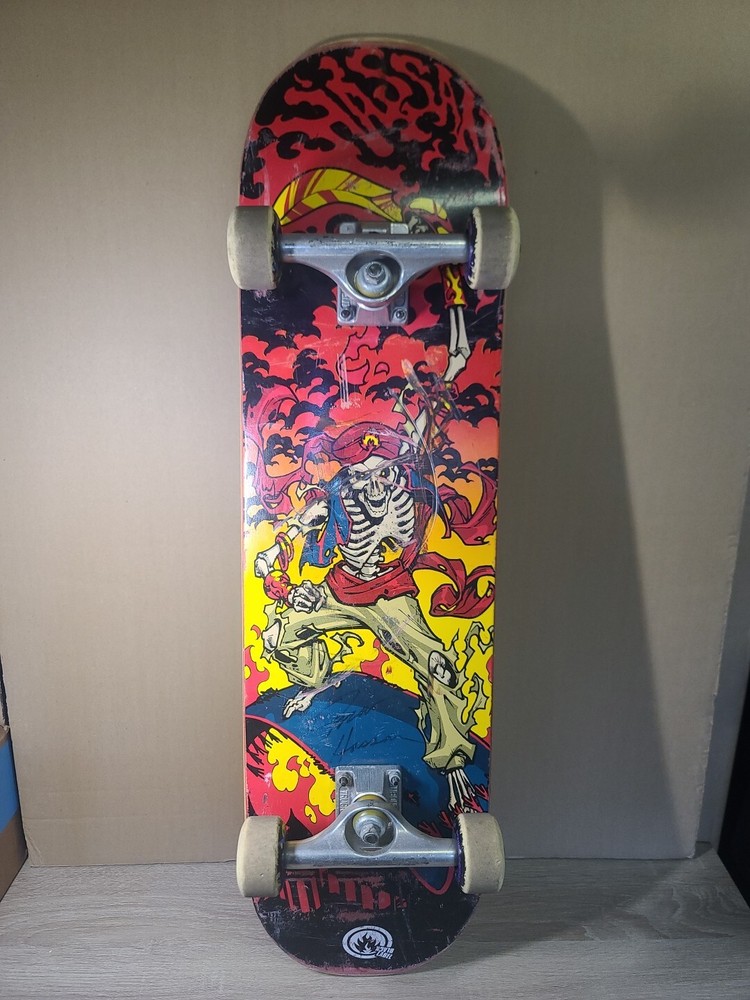 *Signed* OMAR HASSAN Black Label. Magic Carpet Deck. Complete Pro Model. 🔥 RARE