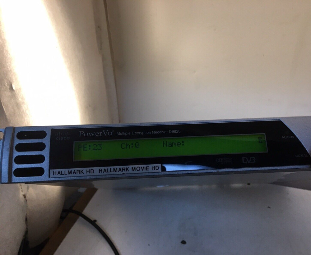 Cisco PowerVU Multiple Decryption Receiver D9828 UNTESTED OFFERS WELCOME