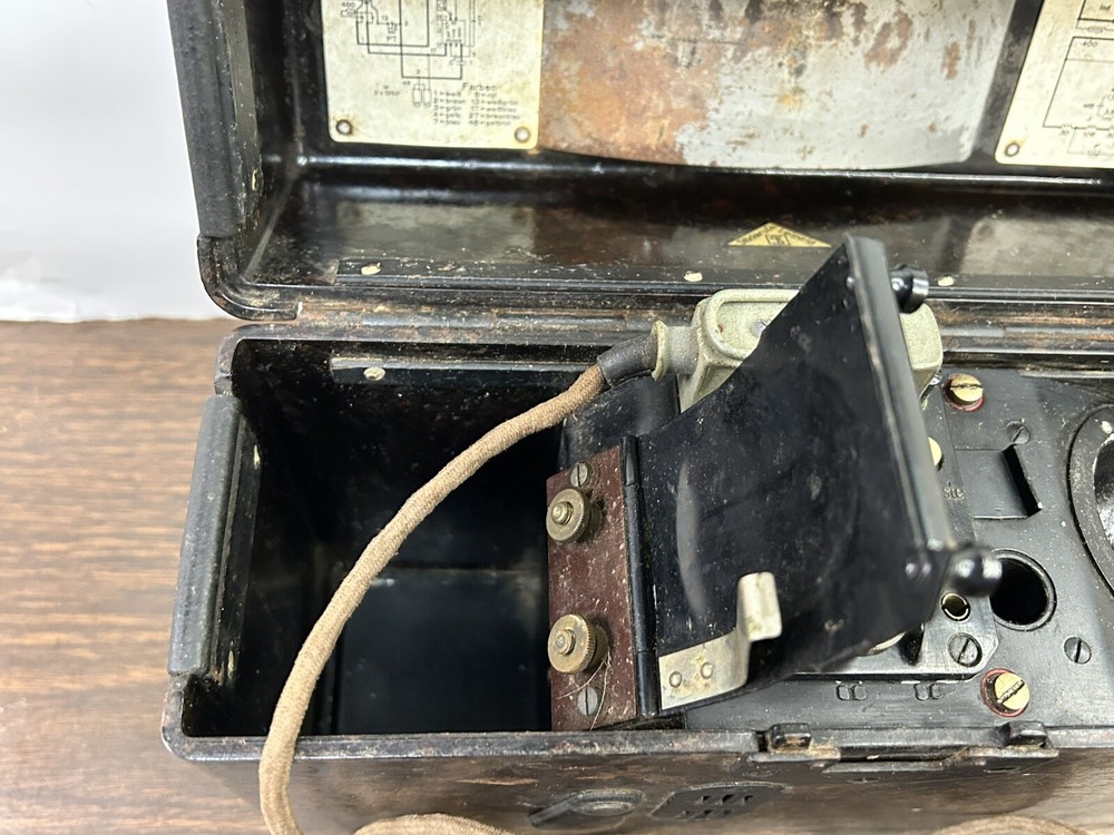 WWII German Field Phone Marked 1940