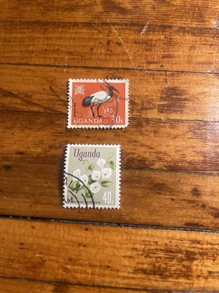 Uganda Stamps (2 Total); 1975 Issue Date