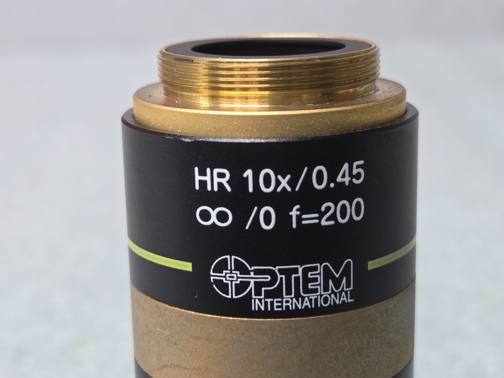 Optem HR 10X 0.45 Microscope Objective