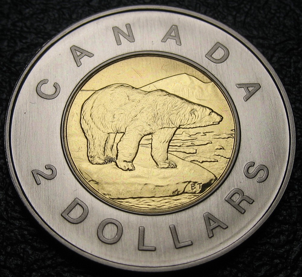 Canada 2001 $2 Polar Bear SPECIMEN Uncirculated