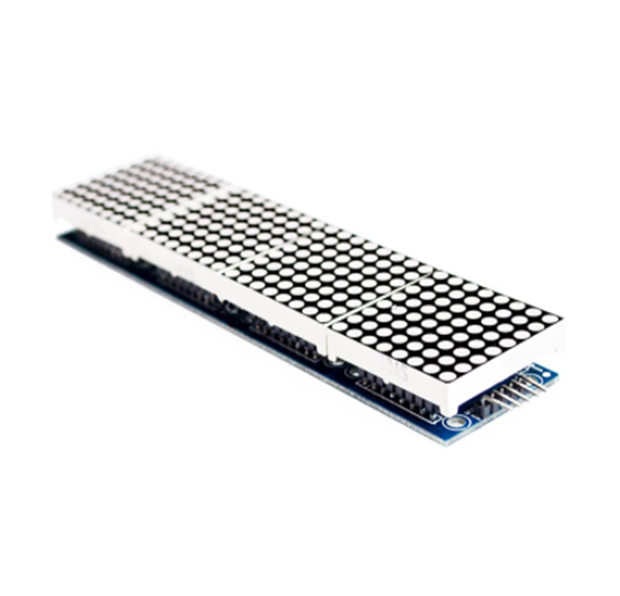 MAX7219 Microcontroller 4 In 1 Display LED 5P Line Dot Matrix Module Arduino