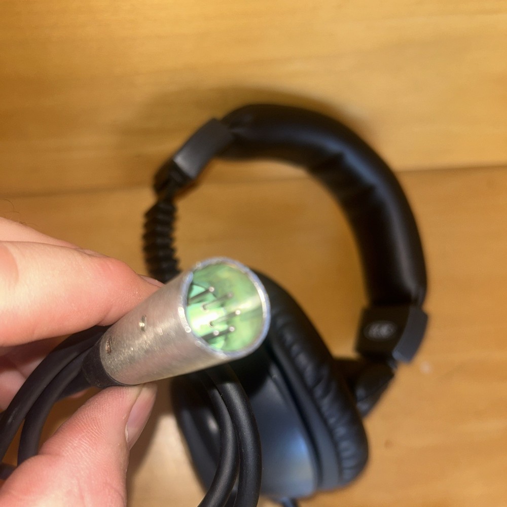 Clear-Com CC-95 Intercom Systems Single-Muff Headset Communication Headphones