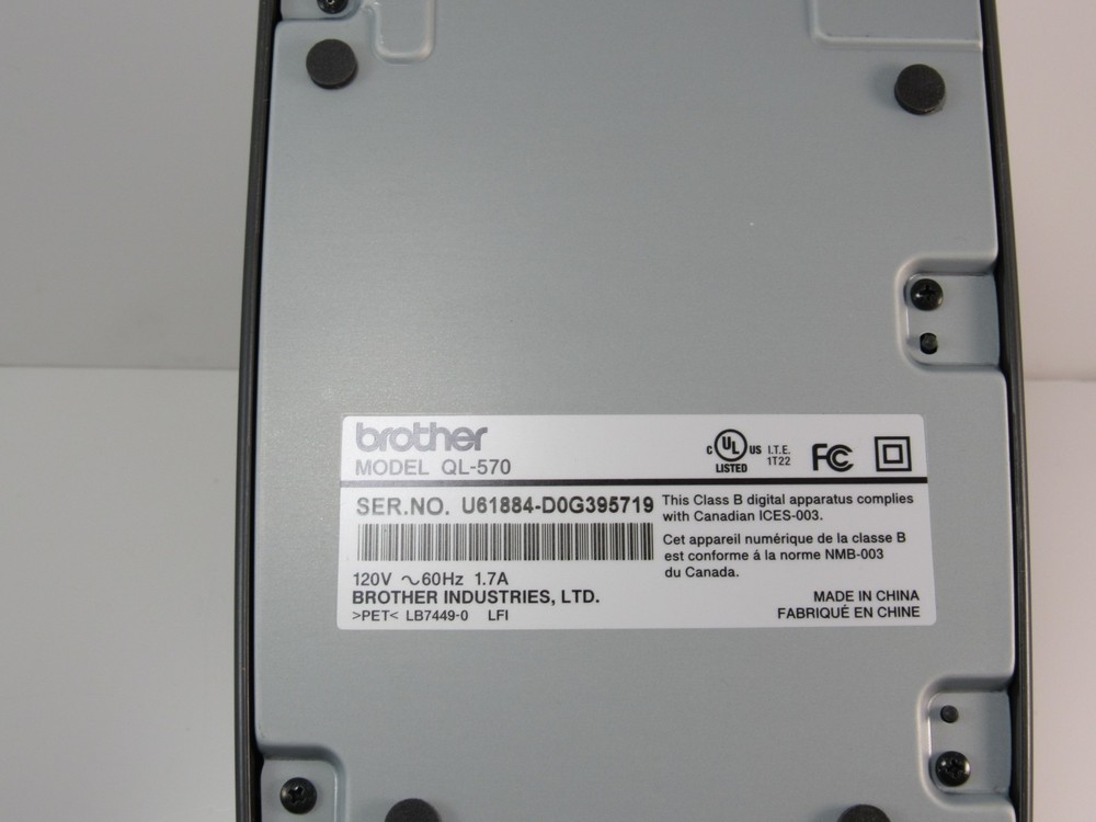 Brother QL-570 Professional Label Printer - Open Box