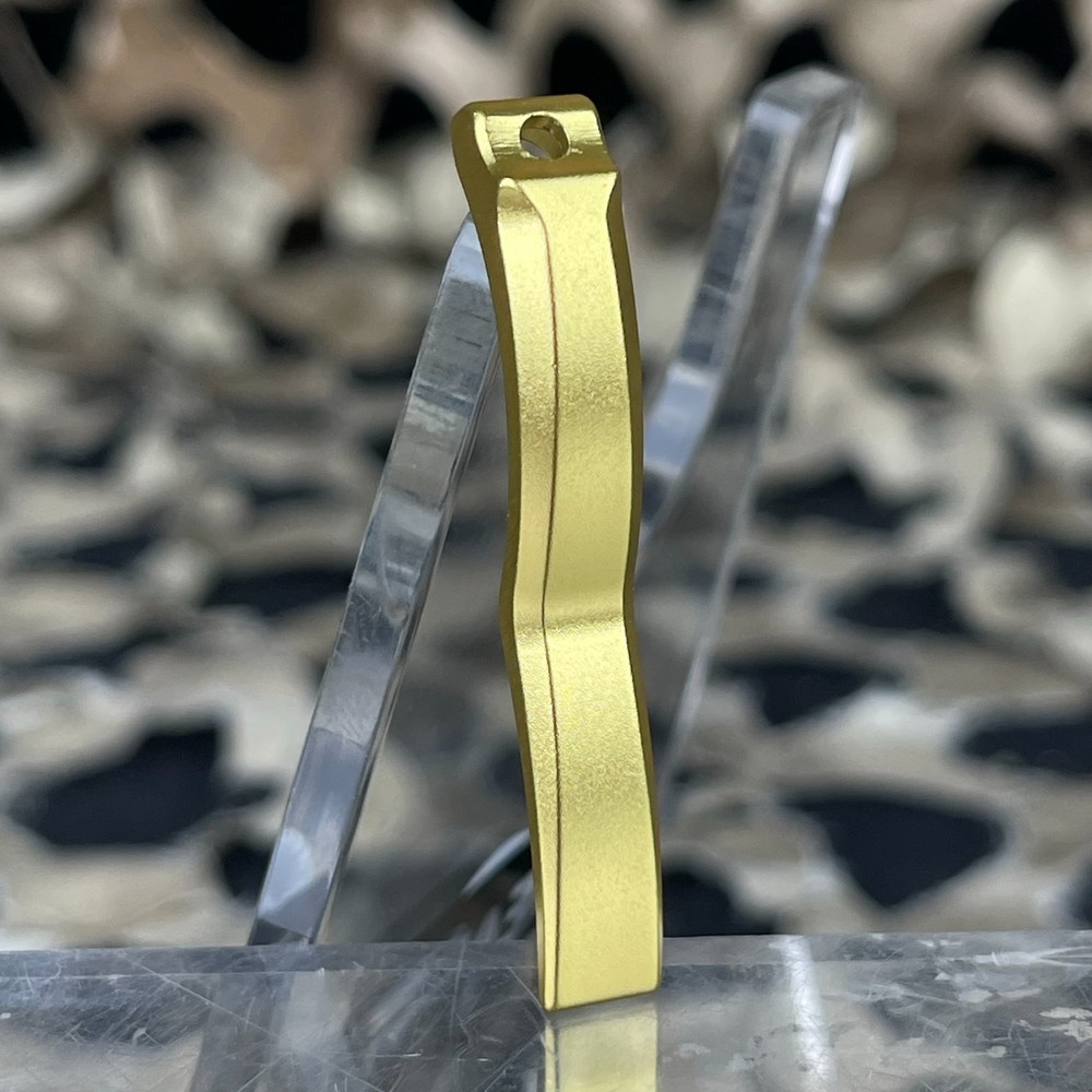 NEW Dye Switchblade Trigger Blade - Deuce - Gold